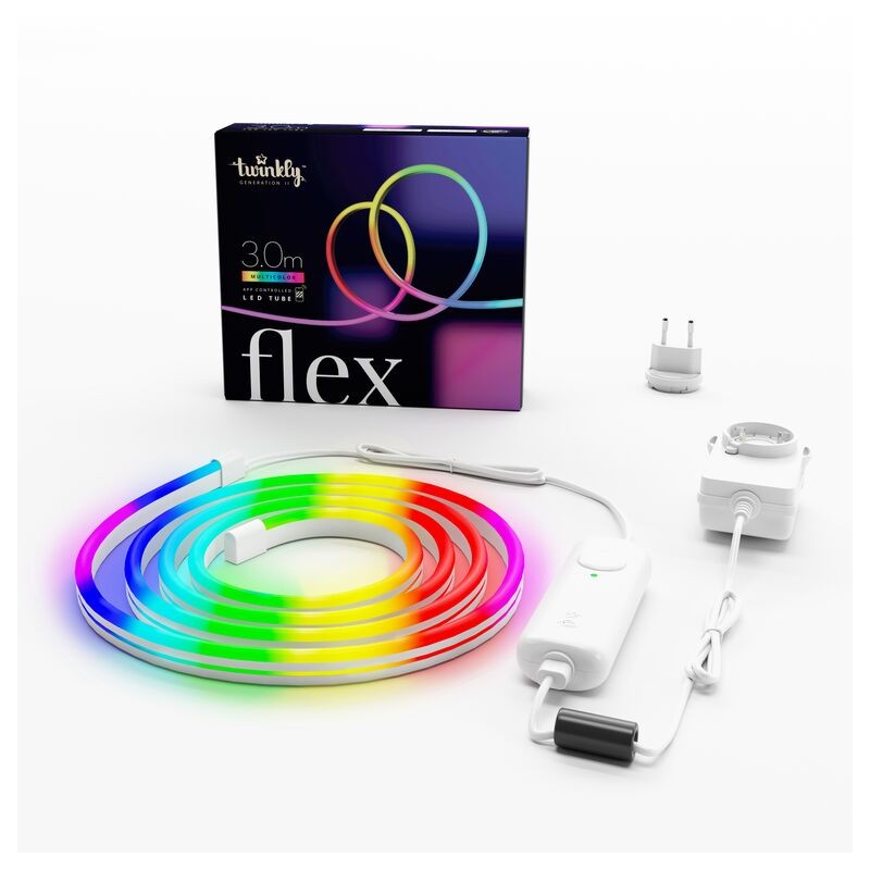 Twinkly FLEX Flexibler Schlauch 3 m Led RGB BT + WiFi
