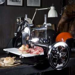 Berkel Affettatrice Volano Fiorato P15 colore Rosso Berkel - Decori Oro