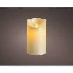 Kerze mit LED 12,5cm
