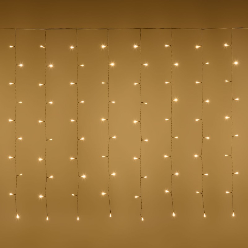 Curtain 320xH100cm LP-H 200 WARM WHITE LED