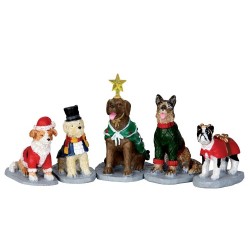 Costumed Canines Set of 5 Ref. 32126