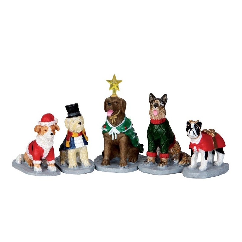 Costumed Canines Set of 5 Ref. 32126
