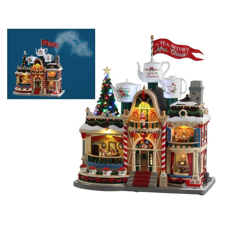 Tea With Mrs. Claus with Power Supply 4.5V Ref. 35018