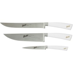 Berkel 3-teiliges Kochmesserset Elegance Weiß