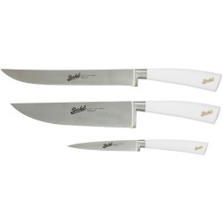 Berkel Elegance Set of 3 chef knives White