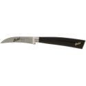 Berkel Gebogenes Schälmesser Elegance 7 cm Schwarz