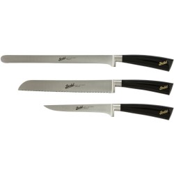 Berkel Elegance Set of 3 ham knives Black