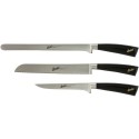 Berkel 3-teiliges Schinkenmesser-Set Elegance Schwarz