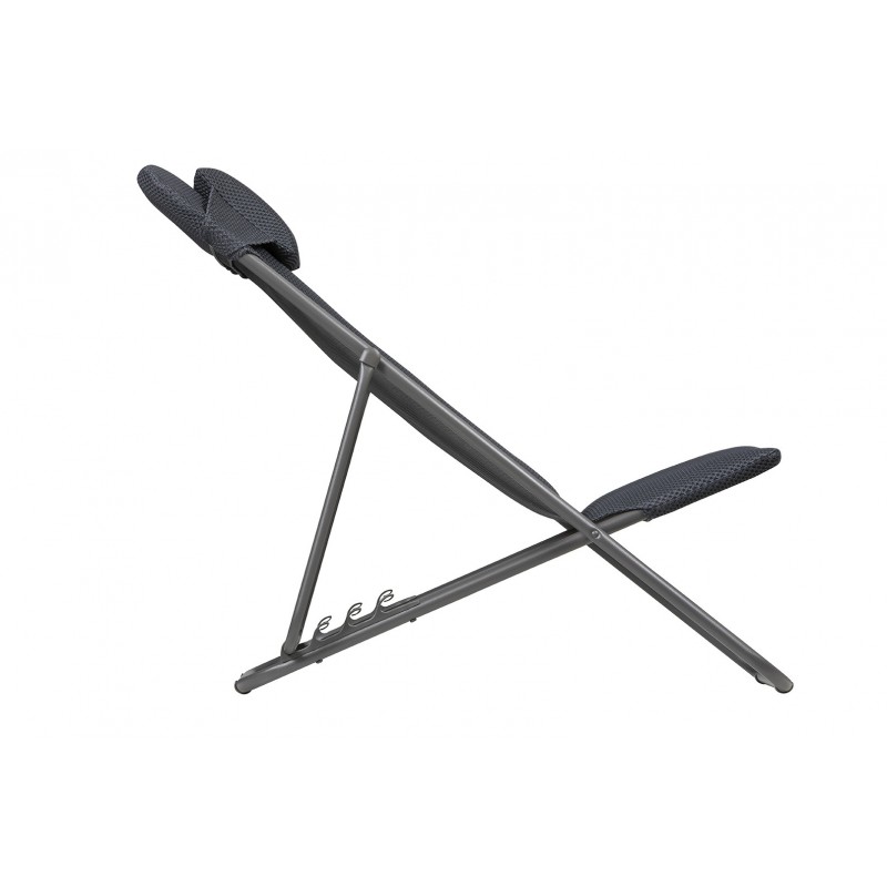 MAXI TRANSAT + BEC LaFuma LFM5175 Dark Gray Deck Chair