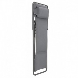 Deck Chair MAXI TRANSAT PLUS BeComfort LaFuma LFM5175 Silver