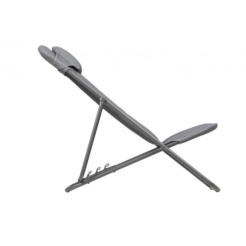 Deck Chair MAXI TRANSAT PLUS BeComfort LaFuma LFM5175 Silver Deck Chair MAXI TRANSAT PLUS BeComfort LaFuma LFM5175 Silver