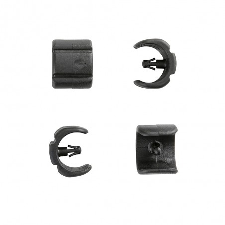 Endkappen Durchm. 25 mm LaFuma 4er-Set LFM2845 Noir