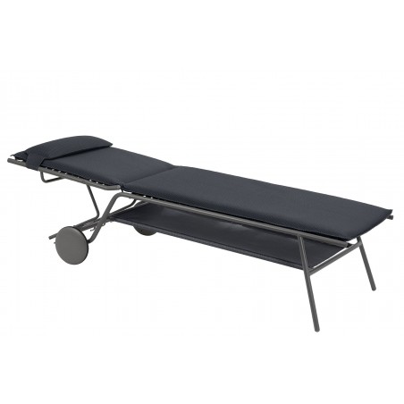 Sonnenliege MIAMI HIGH BEC LaFuma LFM5174 Dark Grey