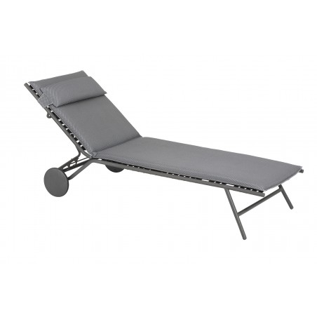 Sonnenliege MIAMI BEC LaFuma LFM5173 Silver