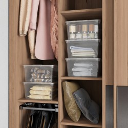 Keter Set da 5 contenitori T BOX XS 14 L - 38 x 26 x 19 cm ISTA 6