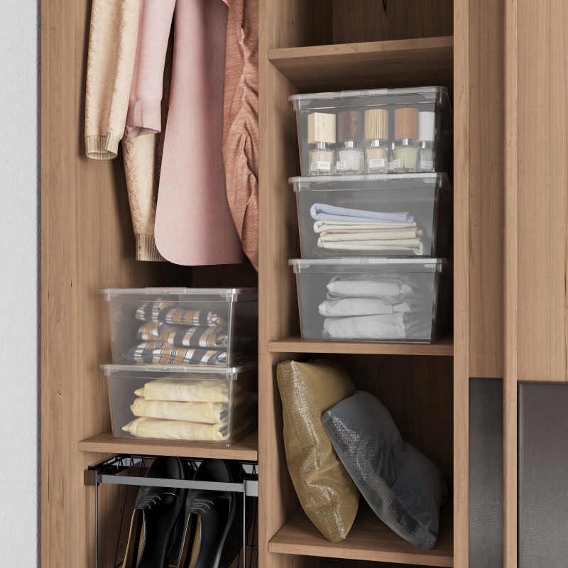 KETER SET DA 5 CONTENITORI T BOX XS 14 L - 38 X 26 X 19 CM ISTA 6