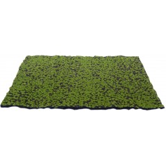 Künstlicher grüner Moosteppich - Braun 70 x 50 cm