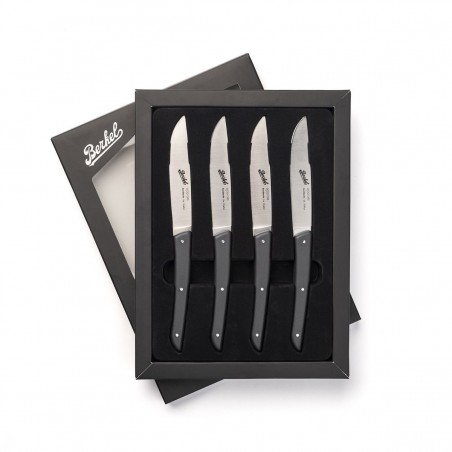 Berkel 4-teiliges Steakmesserset Farbe Schwarz