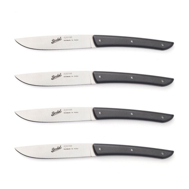 Berkel 4-teiliges Steakmesserset Farbe Schwarz Berkel 4-teiliges Steakmesserset Farbe Schwarz
