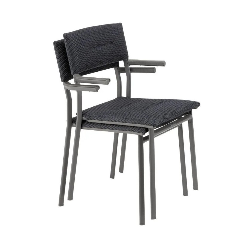 Stapelstuhl mit Armlehnen ORON LaFuma LFM5273 Dark Grey Stapelstuhl mit Armlehnen ORON LaFuma LFM5273 Dark Grey