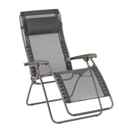 Reclining Armchair Deckchair RSXA CLIP LaFuma LFM2055 Black