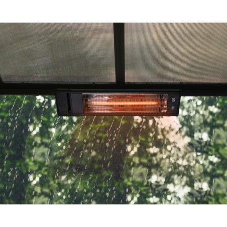 Canopia Outdoor-Infrarotstrahler aus Carbonfaser IP65 mit Wandmontage