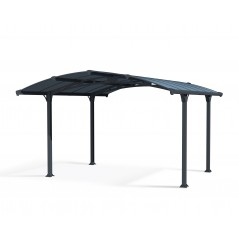 Canopia Arcadia Carport aus Aluminium 3,6 x 4,4 m