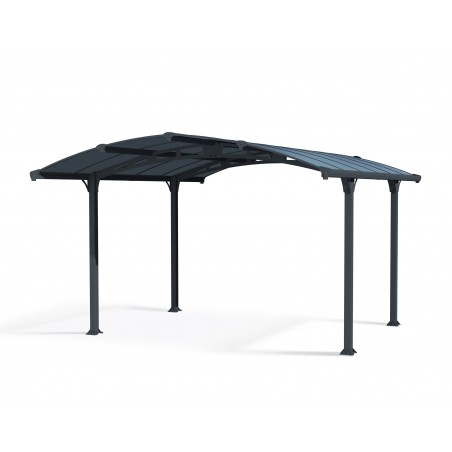 Canopia Arcadia Carport aus Aluminium 3,6 x 4,4 m