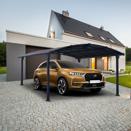 Canopia Arcadia Carport aus Aluminium 3,6 x 4,4 m