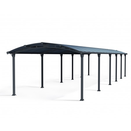 Canopia Arcadia Carport aus Aluminium 3.6x13 m