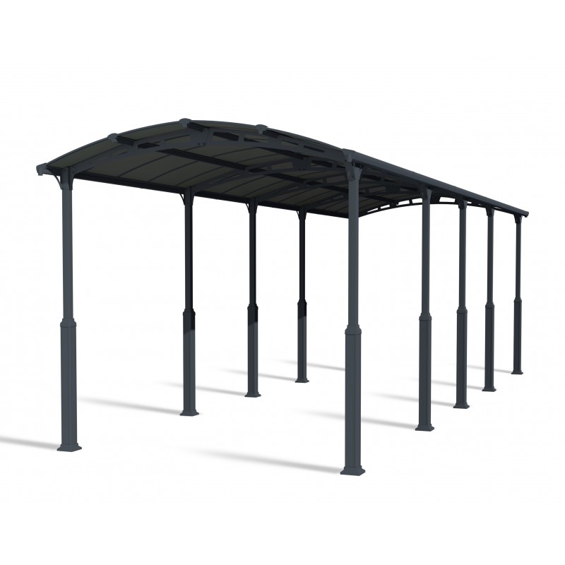 Canopia Alpine Carport für Wohnmobile und Boote aus Aluminium 3.6x11 m