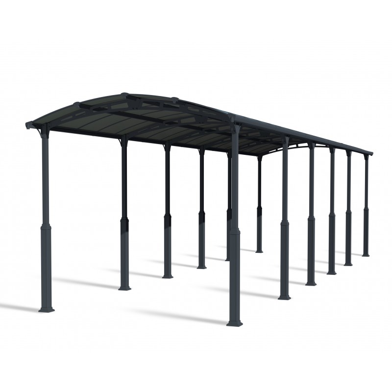 Canopia Alpine Carport für Wohnmobile und Boote aus Aluminium 3.6x13 m