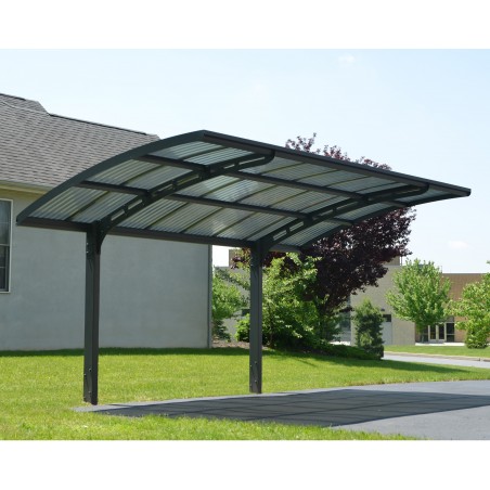 Canopia Arizona Wave Carport aus Aluminium 3 x 5 m