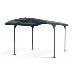 Canopia Atlas Carport in Aluminium 3x5 m
