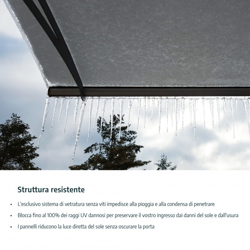 Canopia Amsterdam Outdoor Shelter 447X140 cm Transparent
