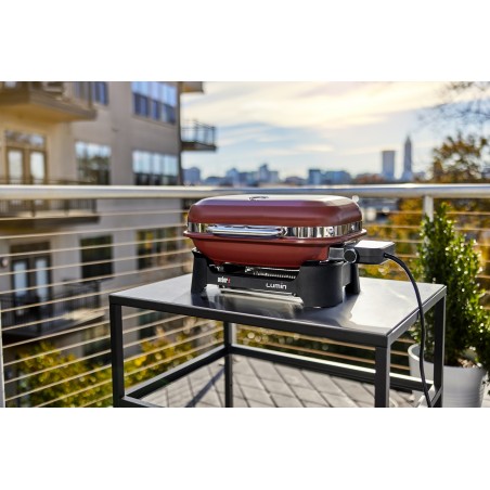 Weber Elektrogrill Lumin Compact Crimson Red Art.-Nr 91040953