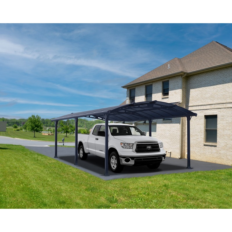 Canopia Arcadia Carport in Aluminium 3.6x8.6 m
