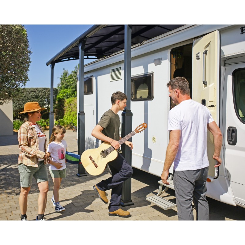Canopia Alpine Carport für Wohnmobile und Boote aus Aluminium 3.6x4.4 m