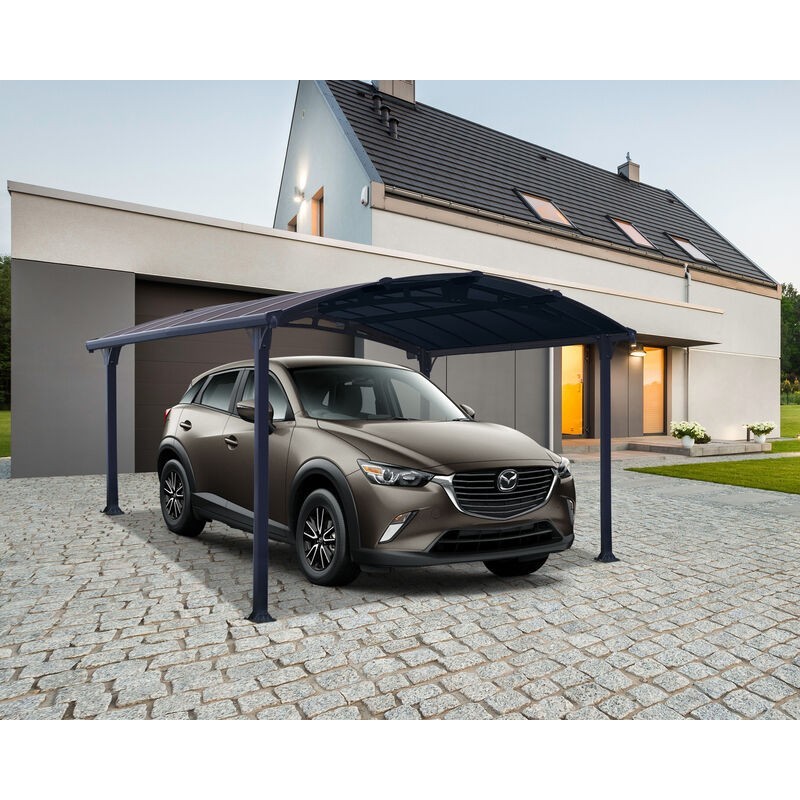 Canopia Arcadia Carport aus Aluminium 3.6x4.4 m