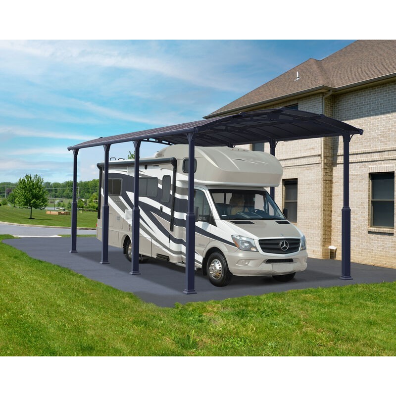 Canopia Alpine Carport für Wohnmobile und Boote aus Aluminium 3.6x13 m