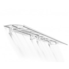 Canopia Bordeaux Außenüberdachung 447 x 140 cm, doppelschichtig