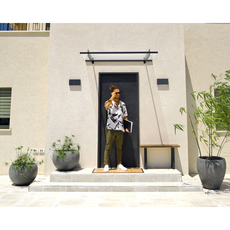 Canopia Nancy Door Awning 150x94 cm Transparent Canopia Nancy Door Awning 150x94 cm Transparent