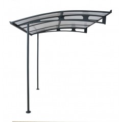 Canopia Vega Türvordach 200x200x252 cm Transparent