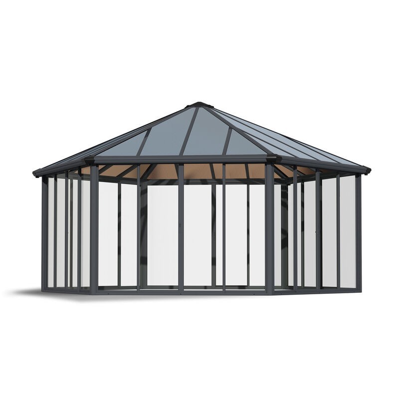 Canopia Garda geschlossener Gartenpavillon aus Aluminium 5.2x6 m Canopia Garda geschlossener Gartenpavillon aus Aluminium 5.2x6 m