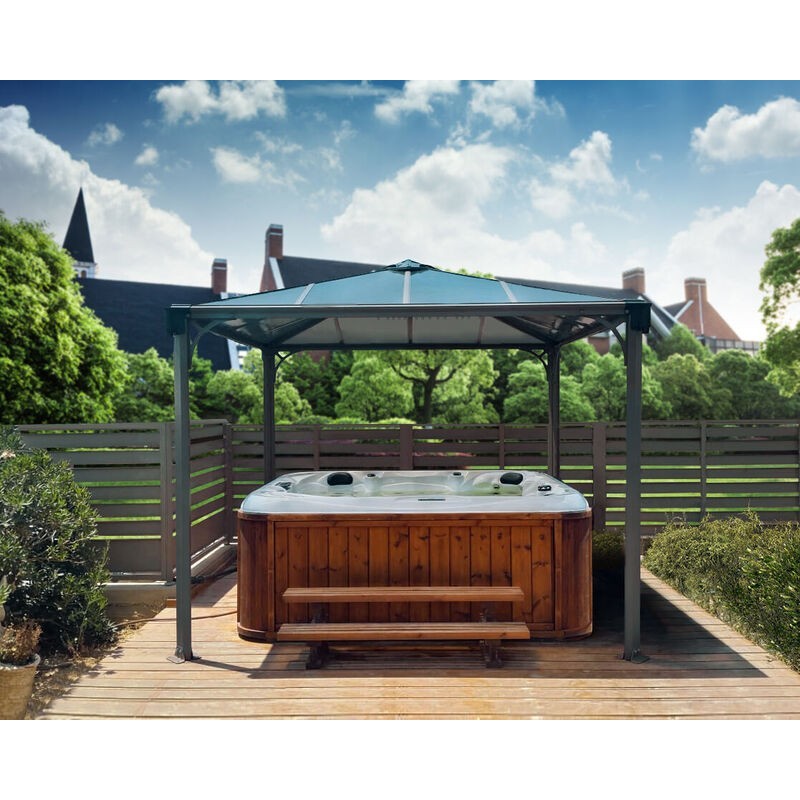 Canopia Palermo Gartenpavillon aus Aluminium 3x3 m Canopia Palermo Gartenpavillon aus Aluminium 3x3 m