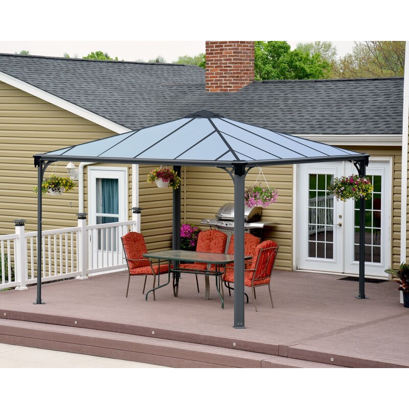 Canopia Palermo Gartenpavillon aus Aluminium 3.6x3.6 m Canopia Palermo Gartenpavillon aus Aluminium 3.6x3.6 m