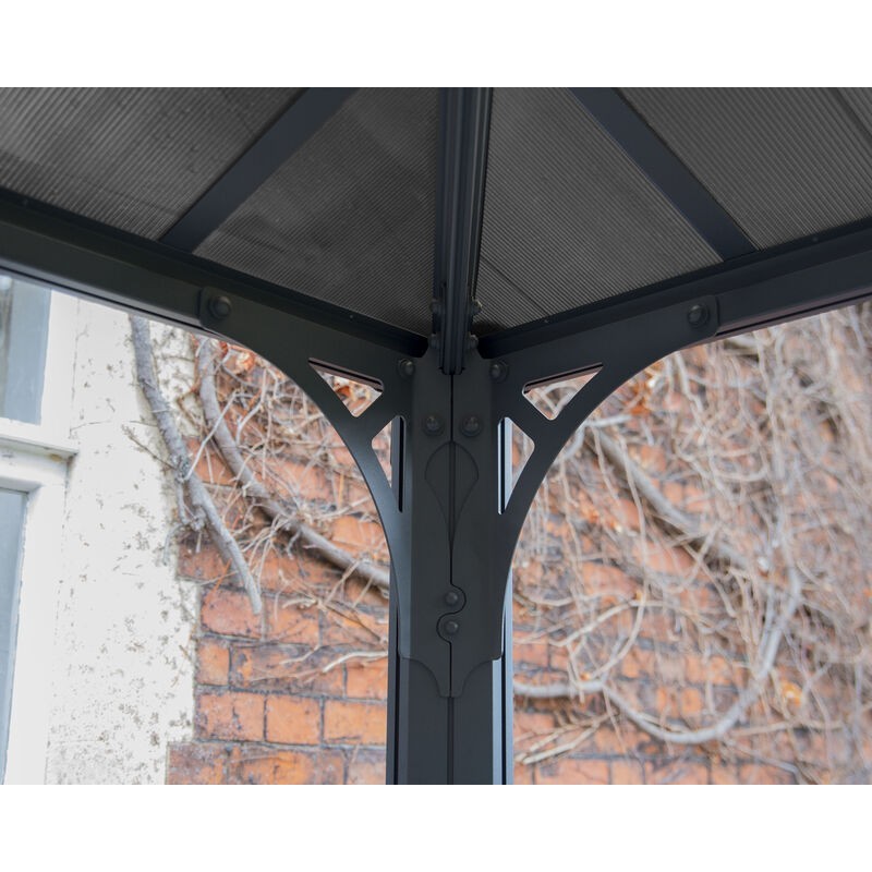Canopia Martinique Gazebo in Aluminium 3x3.6 m Canopia Martinique Gazebo in Aluminium 3x3.6 m