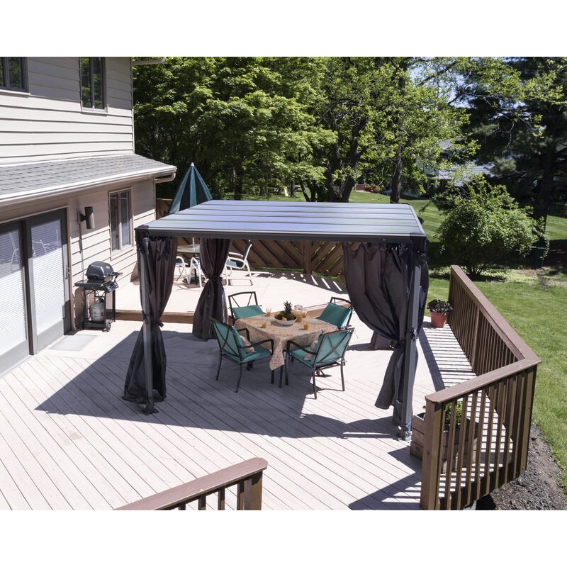 Canopia Milano Gazebo in Aluminium 3x3 m Canopia Milano Gazebo in Aluminium 3x3 m