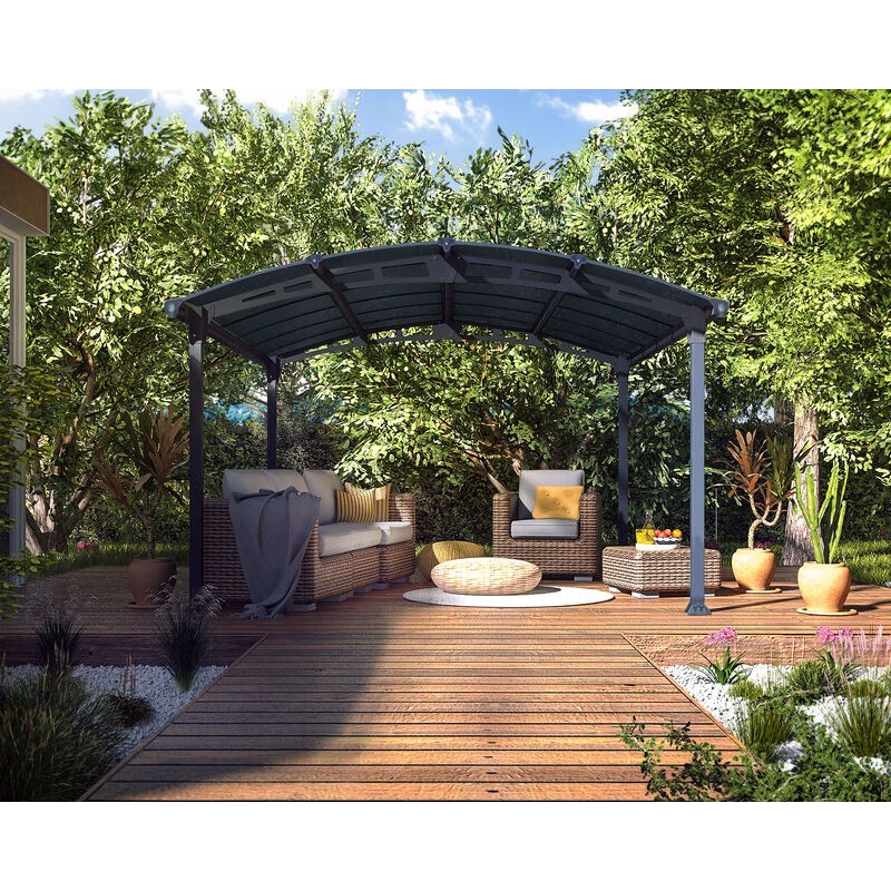 Canopia Tucson Gartenpavillon aus Aluminium 3.6x4.4 m Canopia Tucson Gartenpavillon aus Aluminium 3.6x4.4 m