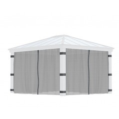 Canopia Moskitonetz für Gartenpavillon Dallas 3.6x4.3 m